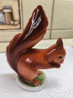 Retro régi Hollóházi porcelán vörös mókus eladó!