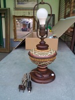 Zsolnay table lamp.