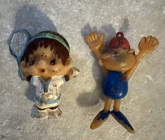 Monchhichi és Skála Kópé gumifigura egyben