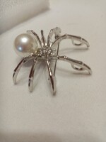 Csodaszép pók bross kitűző
