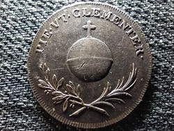 Karolina Auguszta magyar királyné koronázása Pozsony, 1825.09.25 ezüst koronázási zseton