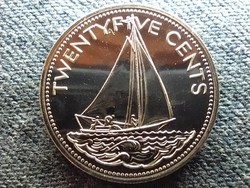 Bahama-szigetek II. Erzsébet (1952-) 25 cent 2005 UNC FORGALMI SORBÓL