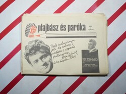 Régi retro újság - Plajbász és Paróka - 1970. május - Születésnapra ajándék.