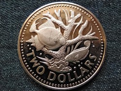 Barbados Függetlenség 2 dollár 1976 FM PP