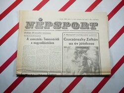 Retro régi újság - Népsport - 1989. július 5. - Születésnapra ajándék.