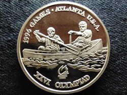 Románia XXVI. Nyári Olimpia Atlanta .925 Ezüst 100 Lej 1996 PP