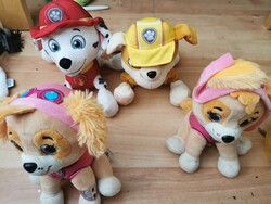 Mancs őrjárat plüssök 019. (Marshall, Rubble, Skye) - PAW Patrol plushies 018.
