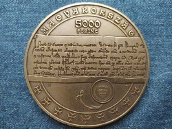 II. András Aranybullája 5000 Forint 2022 BP