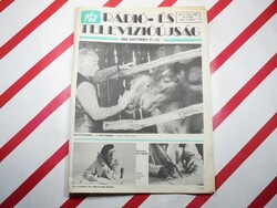 Régi retro - rtv - Rádió-és Televízióújság - 1990. szeptember 17-23. - Születésnapra ajándék.