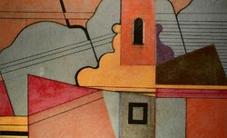 Aknay János (1949): SZENTENDRE TEMPLOM