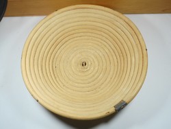 Retro régi kerek fa kosár, tároló kosár - Michaletz Wien VI.
