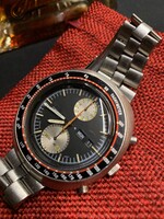 Eladó szervizelt SEIKO UFO japán chrono karóra a 70-es évekből