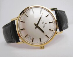 ZENITH AUTOMATA ,NAPTÁROS ,18K ARANY KARÓRA,1968