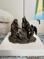 Veronese Design Bronzírozott Asztaldísz A98