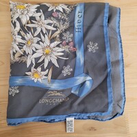 Longchamp "Négy Évszak" Designer selyemkendő!