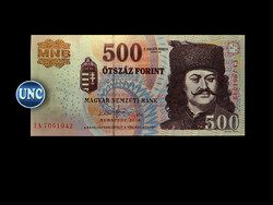 UNC - 500 FORINT - 2010 NAGYON SZÉP