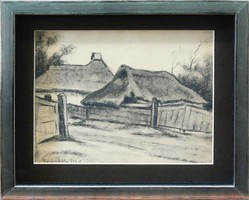 Bozsó jelzéssel “Szalmatetők”