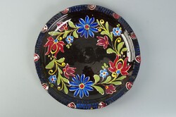 Hmv Kis Sándor majolika falitál