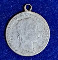Ferencz József érme füllel (618)