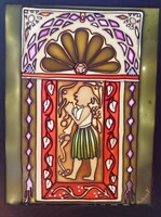 Hollóházi Édit stained glass artwork