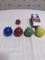 Színes kripton izzók