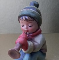 Hummel trombitás kisfiú (7 cm)