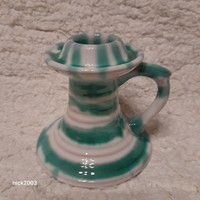 Gmundner kerámia sétáló gyertyatartó.