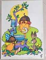 Retro Makk Marci plakát 1982 - mint az új - (2)