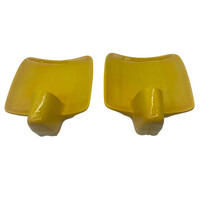 Porcelán Vintage Sárga Páros Falikar B228