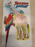 Tarka-barka állatkert - kemény lapos mesekönyv, lapozó