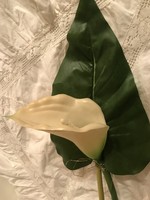 VIRÁG + LEVÉL - 68 x 13 cm - KÁLA - HIBÁTLAN