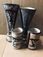 Keleti kőporcelán poharak