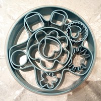 IKEA sütemény kiszúró formák 3-22cm