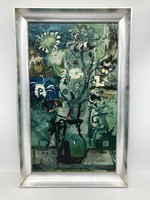 Bordás Ferenc (1911-1982): Virágcsendélet, 1972