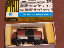 DDR Piko, Új!, MÁV, Villanyvasút, H0, 1:87, kőolaj tartály retro játék