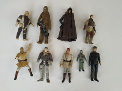 Antik játék star wars figura 9 darab 212 6145
