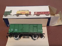 DDR Piko, Új!, MÁV, Villanyvasút, H0, 1:87, zárt vagon, retro játék