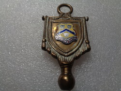 Stradtford  of Avon ,, angol város címere  Sárgaréz  8,5 cm