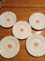 Herendi antik, ritka mintás 5 részes porcelán