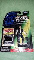 EREDETI KENNER STAR WARS HAN SOLO a klasszikus ruházatban játék figura BONTATLAN dobozával GYŰJTŐI