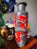 ART DECO IPARMŰVÉSZETI VÁZA, 33 cm