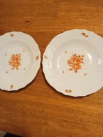 Herendi antik, ritka mintás 2 részes porcelán