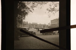 1 db üvegdia "magic lantern" London 1900as évek eleje Hyde Park