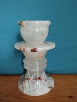Egyiptomi ónix gyertyatartó ÚJ