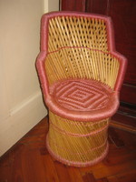 Gyermek   nád  fotel