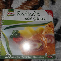Knorr Rafinált vacsorák receptkönyvajándék kiadás , új