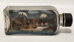 Patience glass with sailboat (3295)