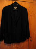XL fekete női blézer Gubra modell