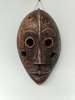 Afrikai maszk antik Dan népcsoport Libéria D31 154 1182