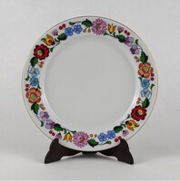 1U117 Kalocsai porcelán dísztányér falitányér 17 cm
